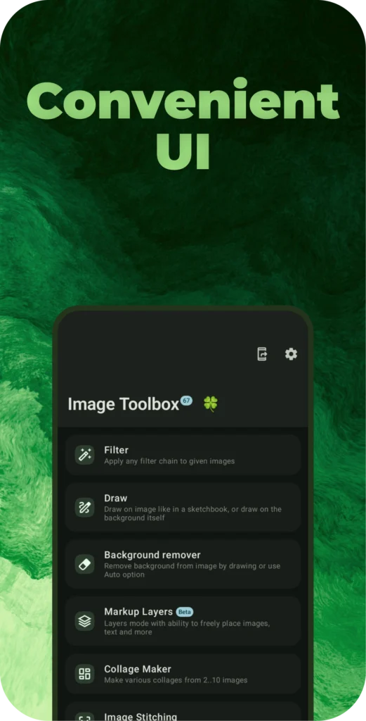 Conversión a PDF en Image Toolbox