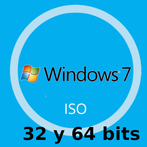 Descarga imagen de Microsoft Windows 7 Todas las versiones  como archivo ISO 32 y 64 bits